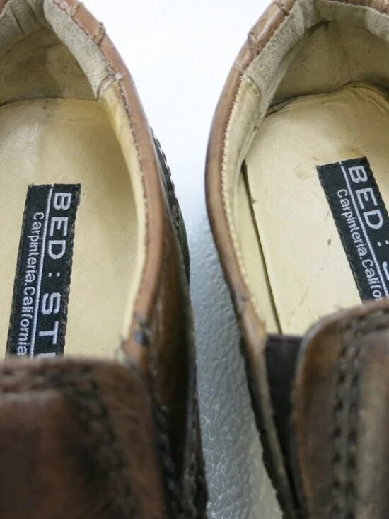 Bed Stu Oil Tanned Leather Casual Loafers Shoes Men\'s Comfort Footwear sz 9.5 main image 3